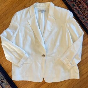 Tahari Linen Blazer